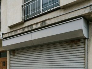 一般住宅のシャッターボックス